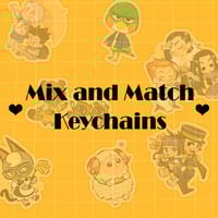 Image 1 of Mix and Match Keychains
