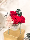 Reindeer Preserved Roses (Christmas Special Edition)