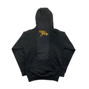 Image of Ghost Hoodie in Charcoal/Yellow Gold/White