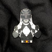 Image 1 of Zyu/MMPR Black Slider Pin
