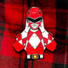 Zyu/MMPR Red Slider Pin