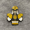 Dairanger/MMPR White Slider Pin