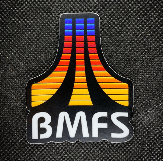 Image of Billy Strings fan art - BMFS RETRO sticker