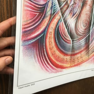 Image of ¨Gayan Mudra¨A3 paper print