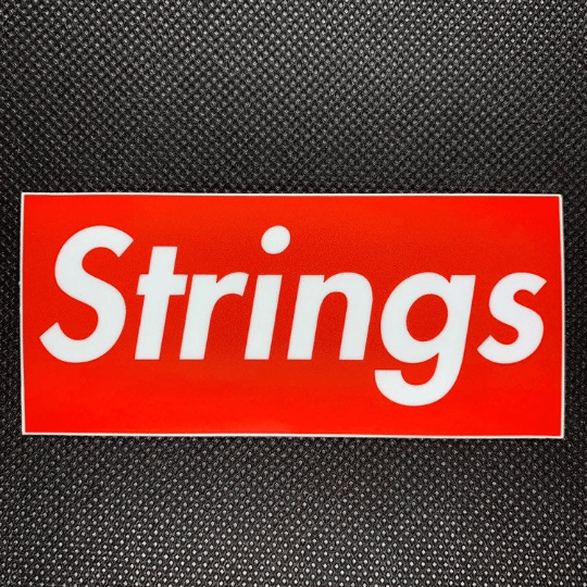 Image of Billy Strings fan art - STRINGS sticker