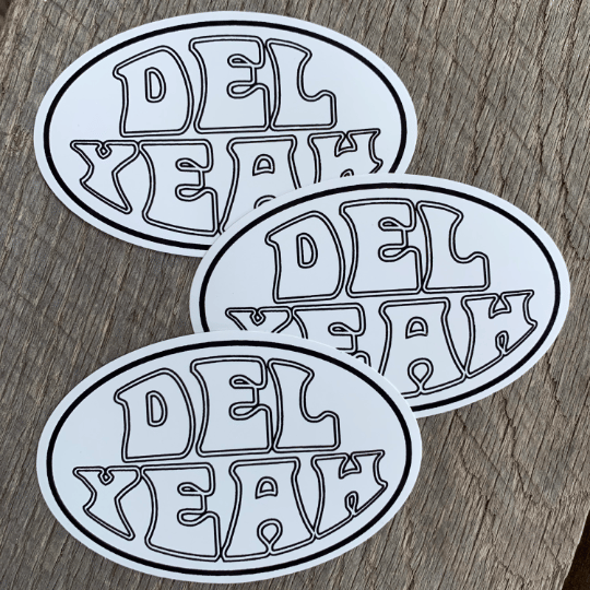 Image of DEAL YEAH OVAL stickers