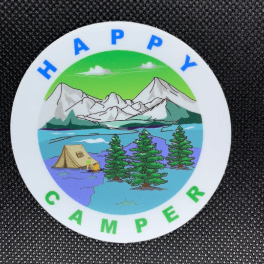 Image of HAPPY CAMPER sticker