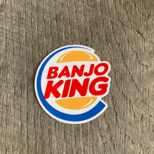 Image of BANJO KING sticker