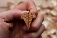 Image 3 of Ivy leaf pendant.