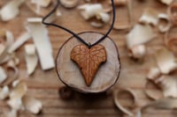 Image 1 of Ivy Leaf Pendant necklace.