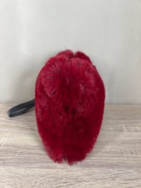 Image 2 of JANE & BERRY merlo faux fur clutch wristlet pouch