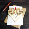 Heart Keepsake and Card