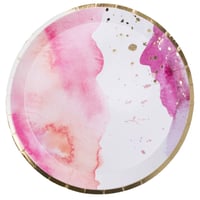 Image 1 of Watercolour Dessert Plates