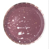 Image 1 of Splatter Dessert Plates