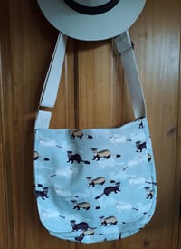 Ferret Fiesta Handmade Messenger Bag 