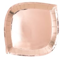 Image 1 of Rose Gold Dessert Plates