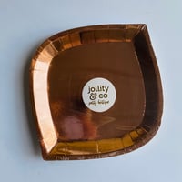 Image 2 of Rose Gold Dessert Plates