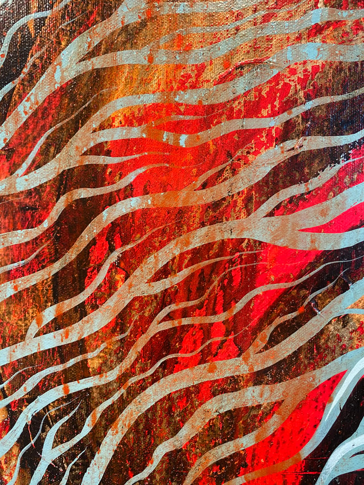 Image of Nerve, Acrylic Painting