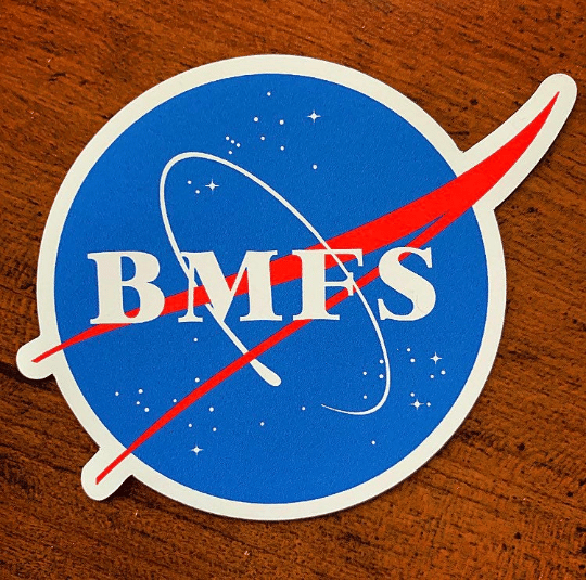 Image of Billy Strings fan art - BMFS space magnet
