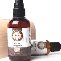 Image 5 of Beard Oil & Beard Shampoo Wooden Box