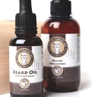 Image 4 of Beard Oil & Beard Shampoo Wooden Box