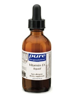 Image of Vitamin D3  Liquid Form  1000 i.u. per drop