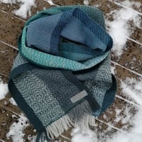 Image 2 of Tunn ullhalsduk / Thin wool scarf