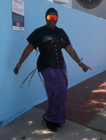 Image of Purple Rayne Rope Pants 