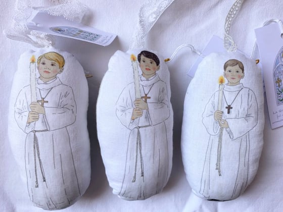 Image of Poupée à parfumer communion 