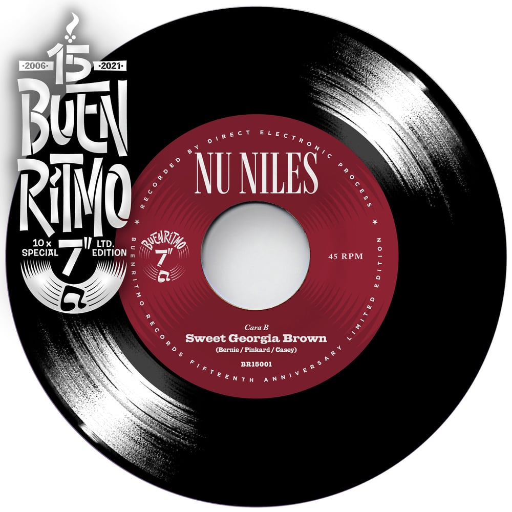 Nu Niles "Cantina Social / Sweet Georgia Brown" Single 7" Vinilo Negro