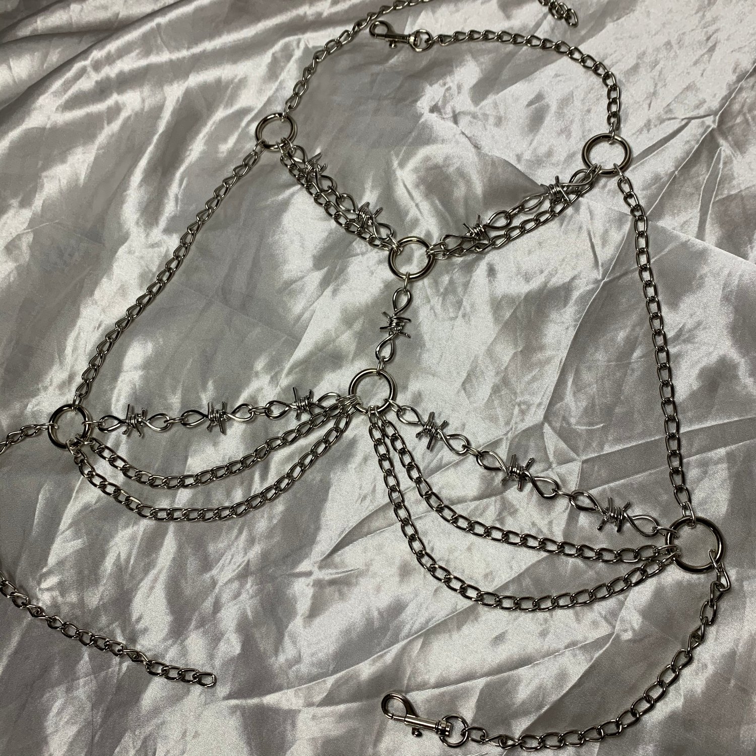 Image of Barbed Wire Chain Harness