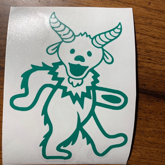 Image of DEAD GOAT DIE CUT