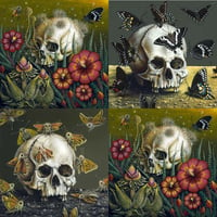 Image 1 of SKULL "MORTE"  COLLECTED SET #1 • ALL 3  SOLD TOGETHER