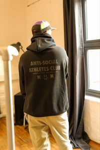 Image 2 of ASAC HEAVY BLACKOUT HOODIE