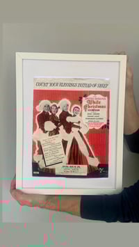 Image 4 of Count Your Blessings Instead Of Sheep from White Christmas, framed 1954 vintage sheet music