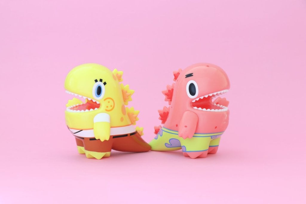 Image of Little Dino SpongeBob & Patrick Edition by Ziqi Wu x Nickelodeon x Unbox Industries