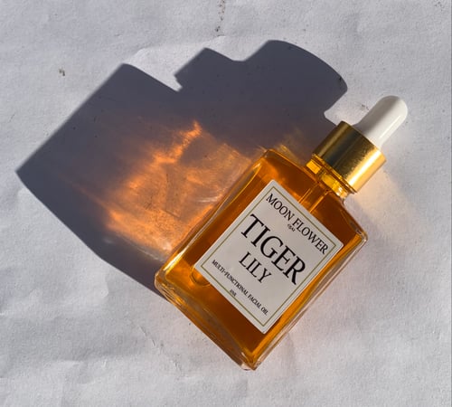 Image of Tiger Lily Facial Oil with Prickly pear , rosehip, sea buckthorn , helichrysum and more 