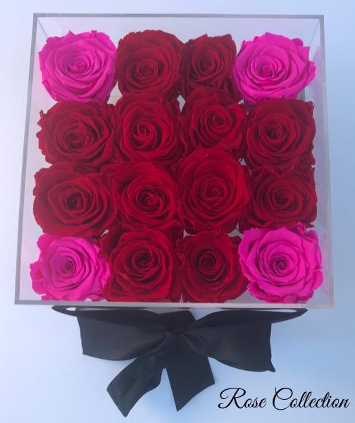 16 Count Preserved Rose Arrangement 
