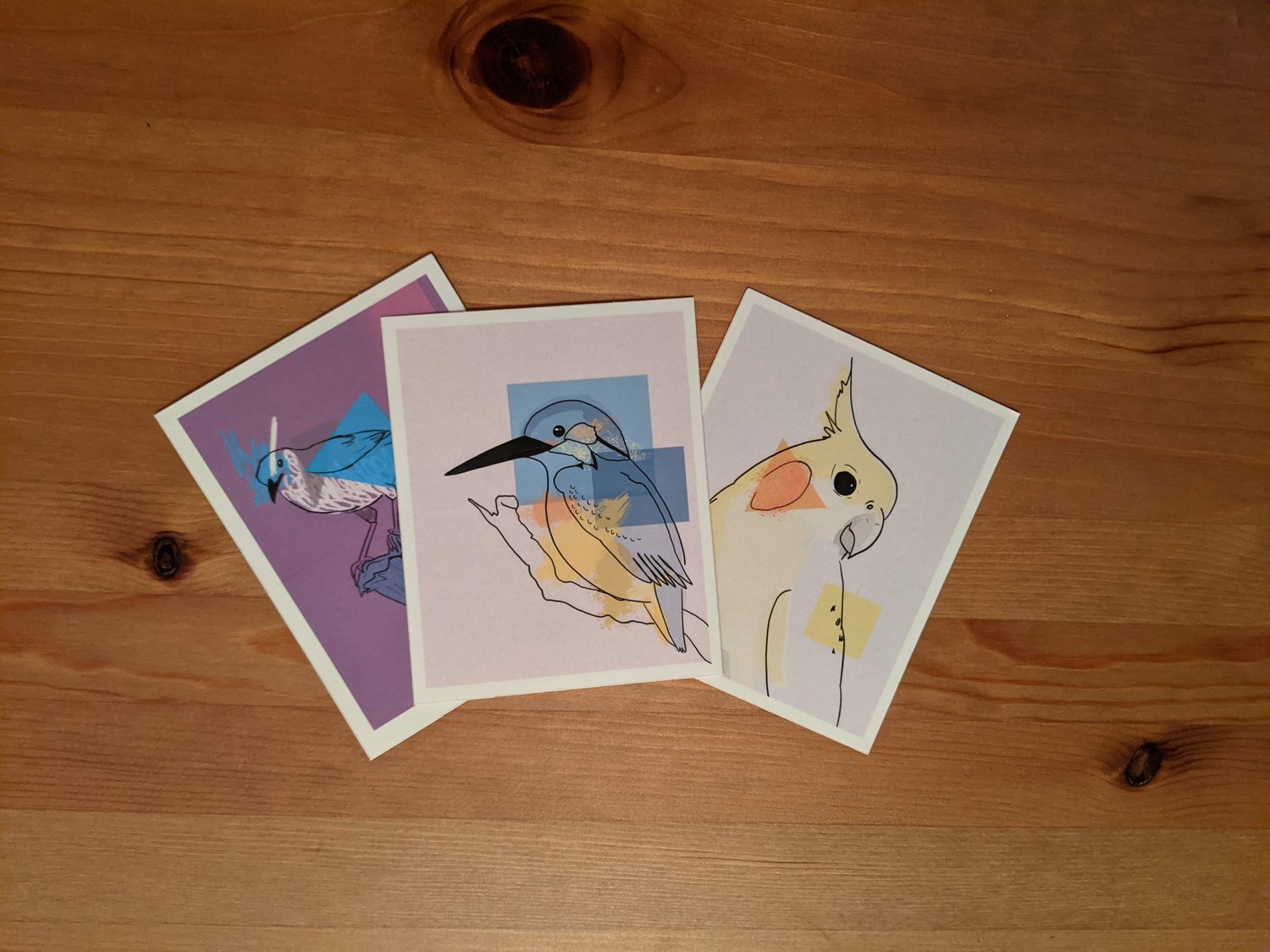 Bird Stickers 3-Pack