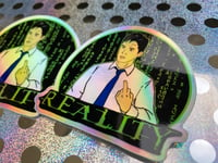 Image 1 of Rabbit Hole holographic sticker
