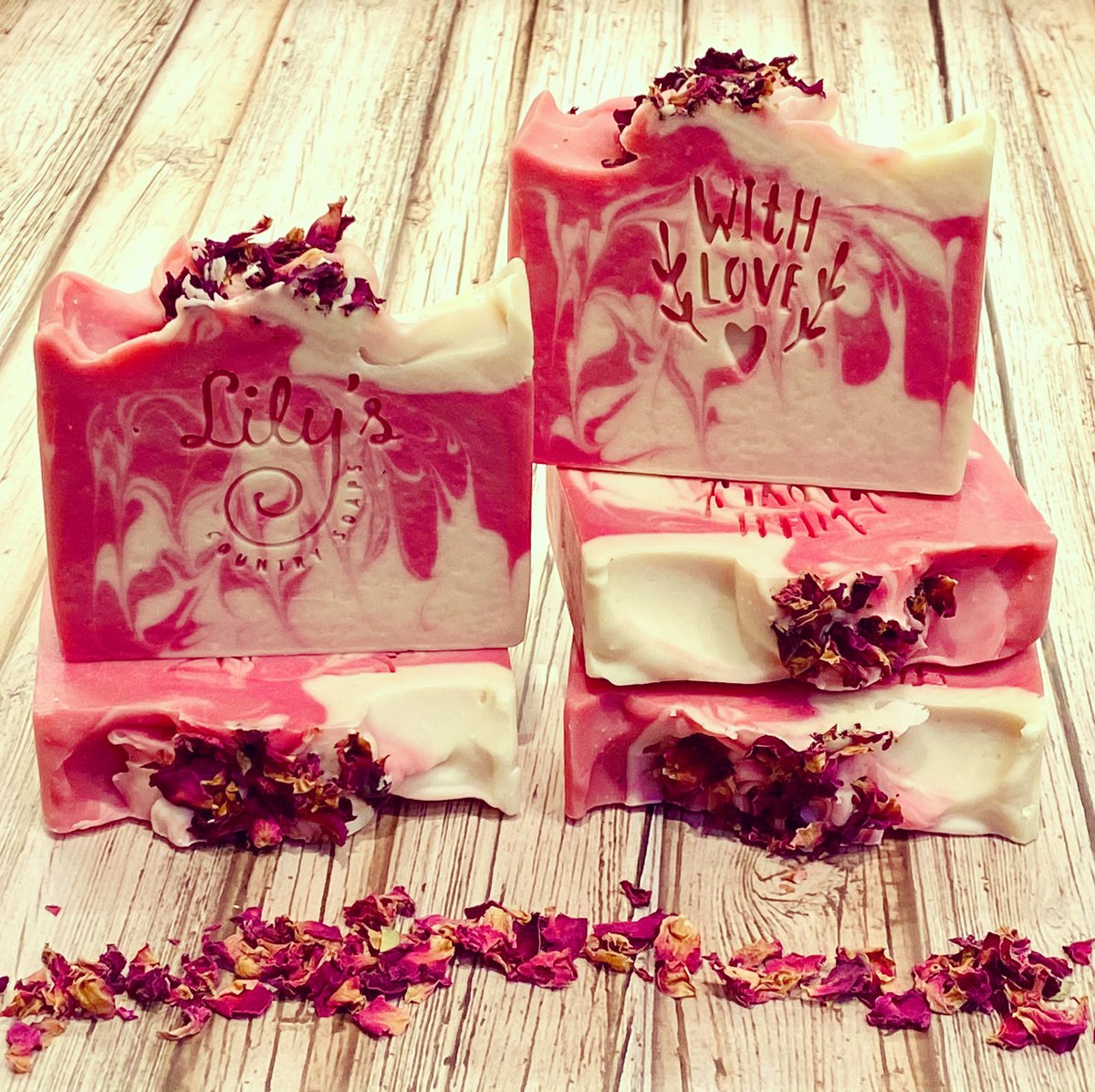Wild Rose Goat Milk Soap Lily's Country Soaps