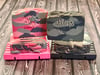 Pink Camo (Mango Raspberry) & Black Camo Goat Milk Soaps