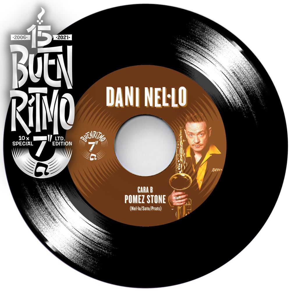Dani Nel·lo "Holly Zapatitos / Pomez Stone" - Single 7" Vinilo Negro