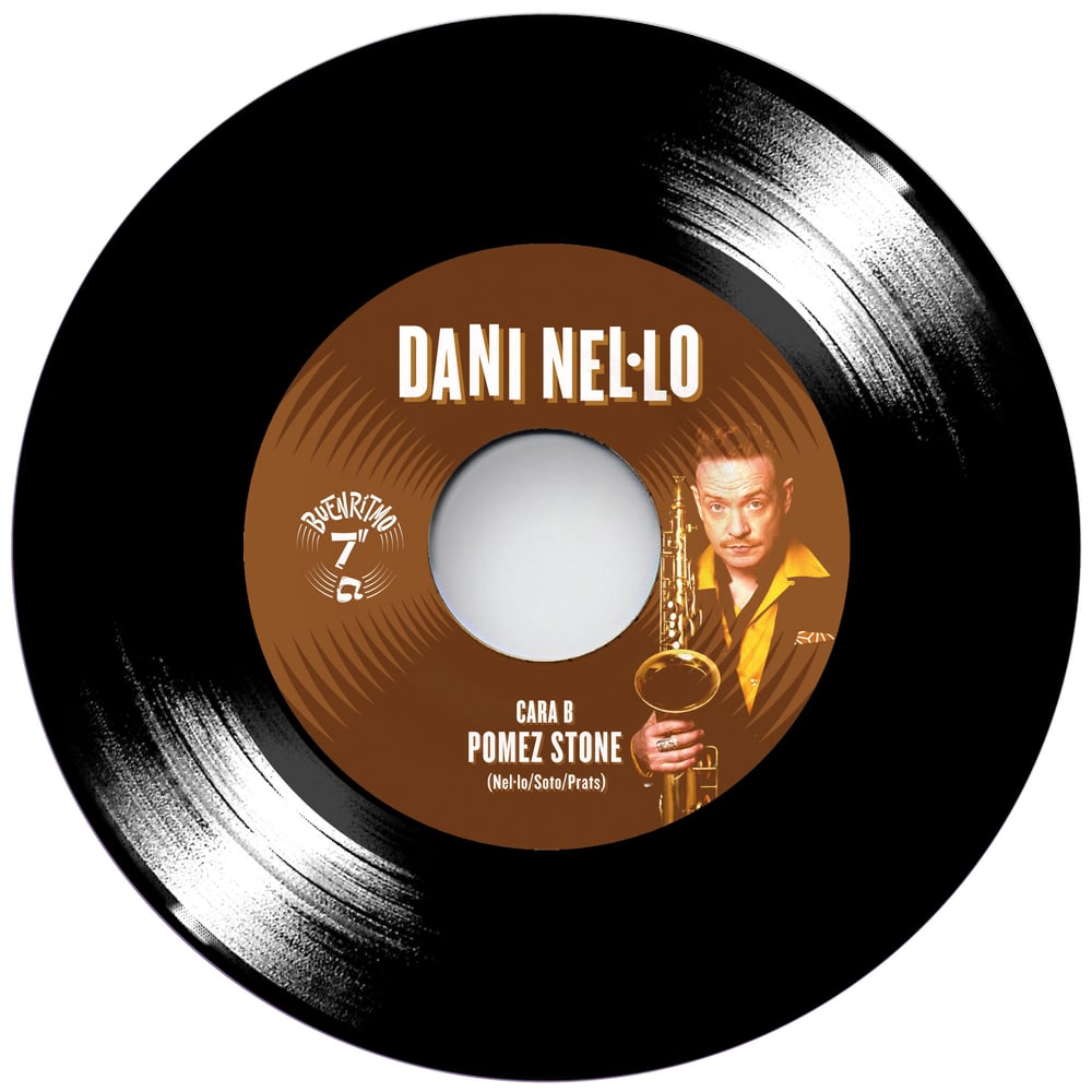 Dani Nel·lo "Holly Zapatitos / Pomez Stone" - Single 7" Vinilo Negro