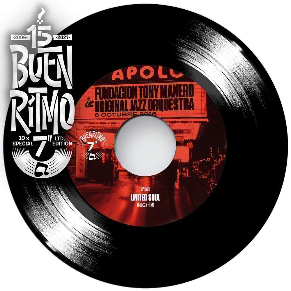 Fundación Tony Manero & OJO "Paquito's Way / United Soul" Single 7" Vinilo Negro