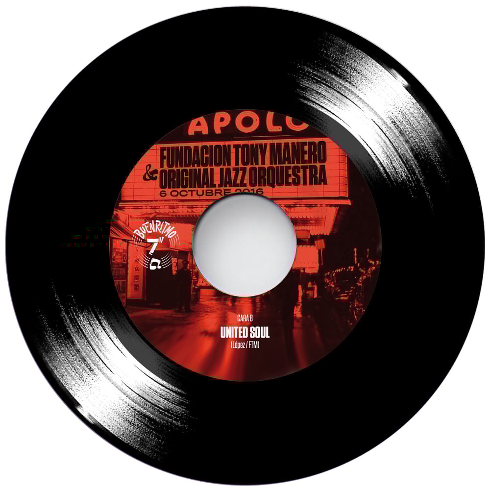 Fundación Tony Manero & OJO "Paquito's Way / United Soul" Single 7" Vinilo Negro