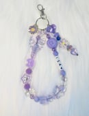 Image 3 of Cute Purple Name Personalized Keychain