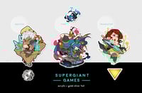 Image 3 of Supergiant Games Unofficial Foil Acrylic Charms