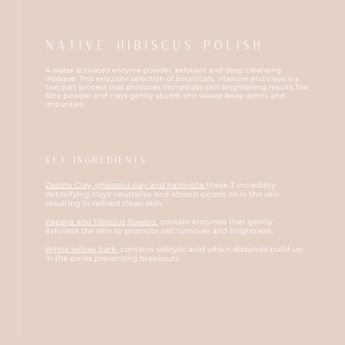 Image of WILDCRAFTED ORGANICS Native Hibiscus Polish