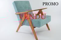 Image 1 of Fauteuil KOMAS canard chiné